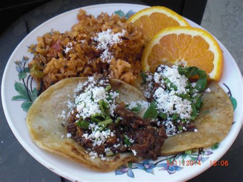 Tacos naranjas .